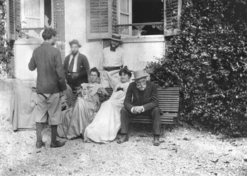 La tarde del funeral de Stéphane Mallarmé (1842-98) domingo 11 de septiembre de 1898